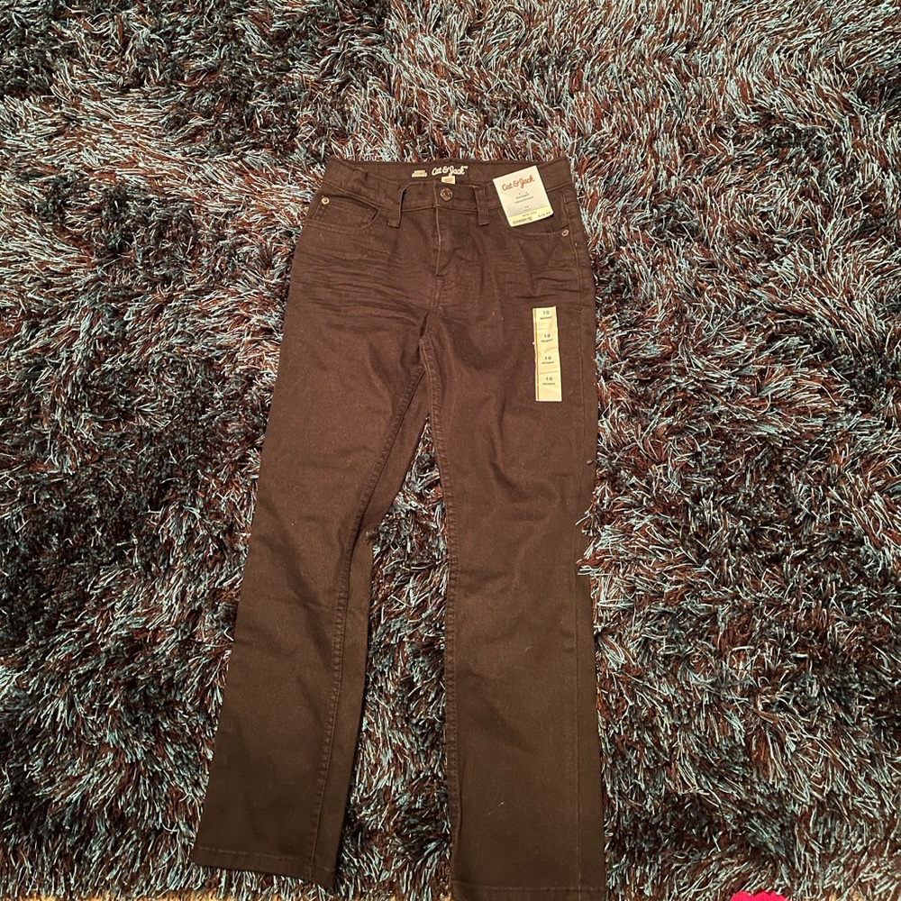 Cat and Jack girl pants new size 10
